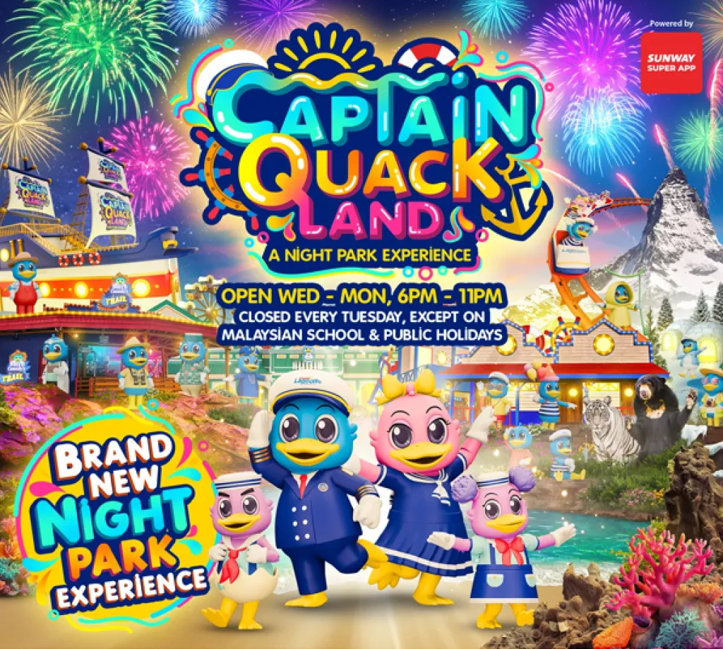 sunwaylagoonサンウェイラグーンCaptain Quack Land