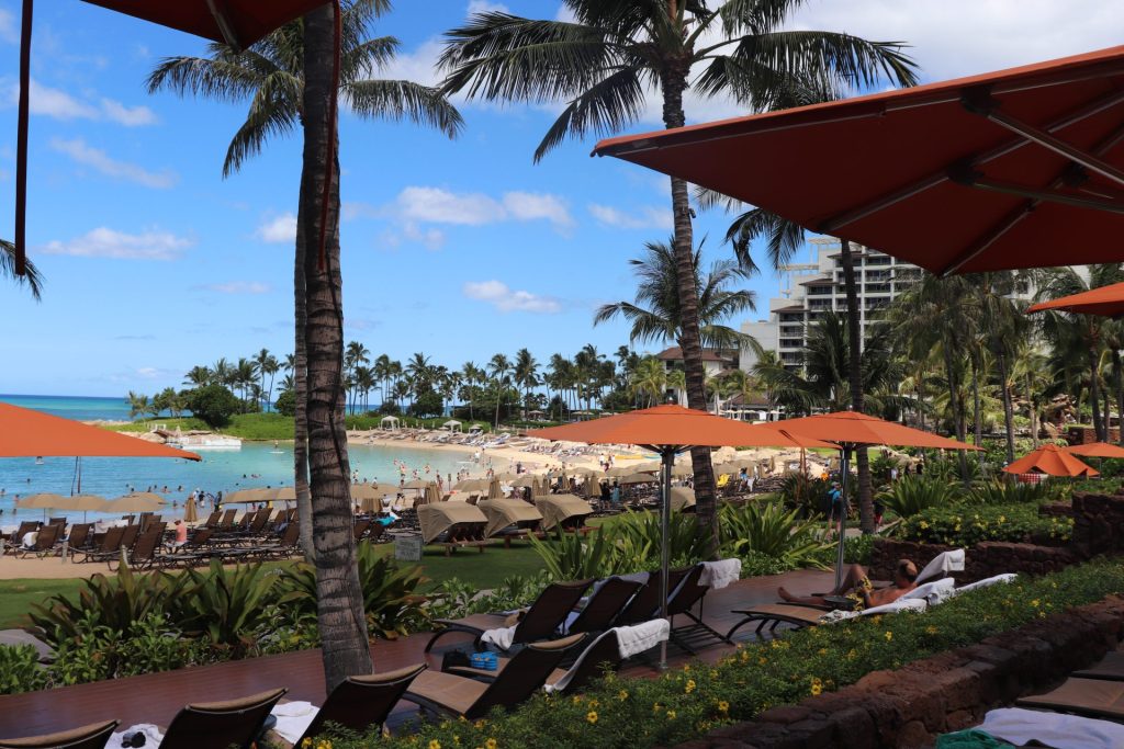 アウラニディズニー｜プールチェアの確保方法