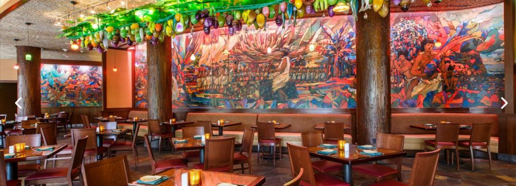 アウラニディズニーリゾート＆スパ　朝食会場レストランマカヒキ