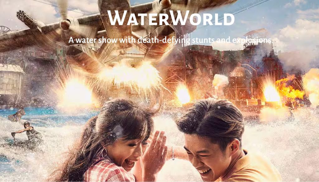 USSユニバーサルスタジオシンガポール|家族で楽しむアトラクション ウォーターワールド