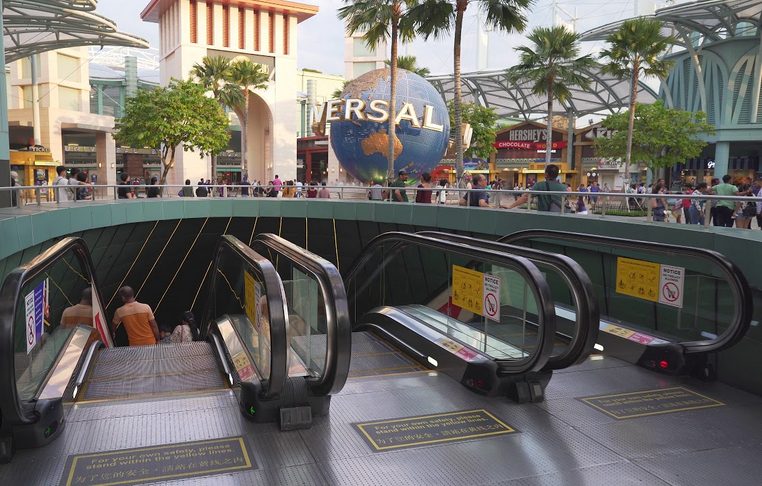 ユニバーサルスタジオシンガポール 周辺のgrab乗り場案内