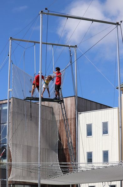 クラブメッド北海道トマム｜空中ブランコ体験