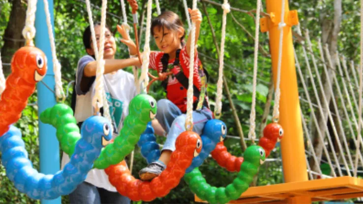 ESCAPE エスケープペナンキッズ向けハーネス体験