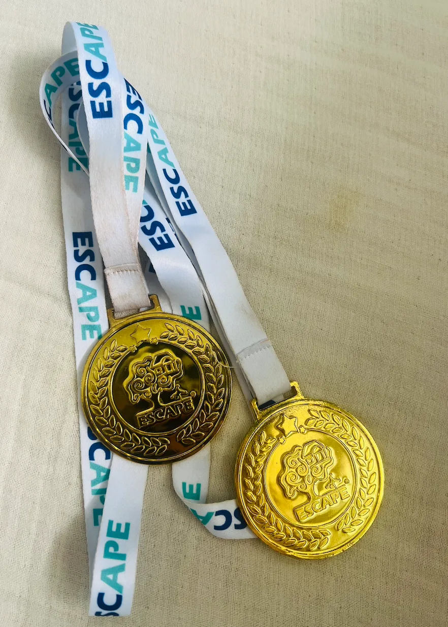 escapeペナンメダル