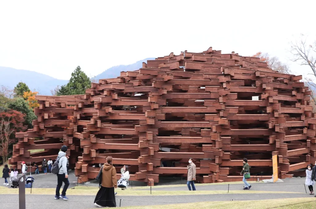 箱根彫刻の森美術館ネットの森