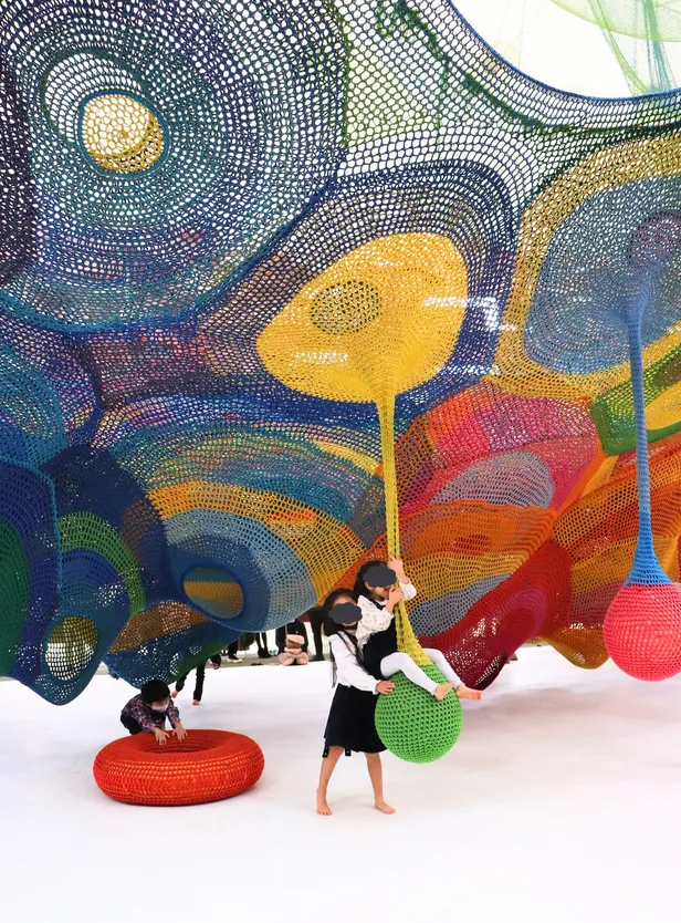 箱根彫刻の森美術館ネットの森