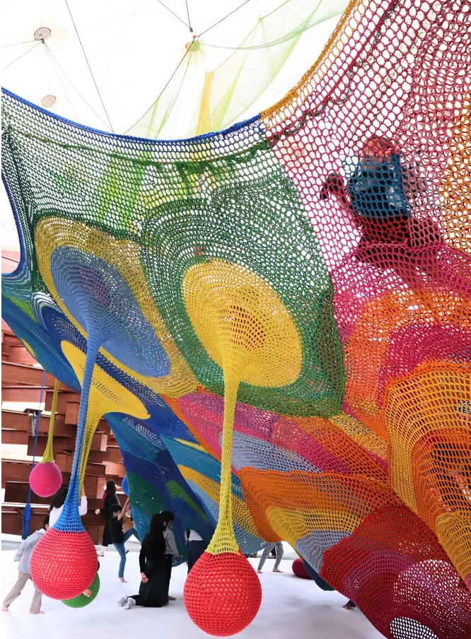 箱根彫刻の森美術館ネットの森