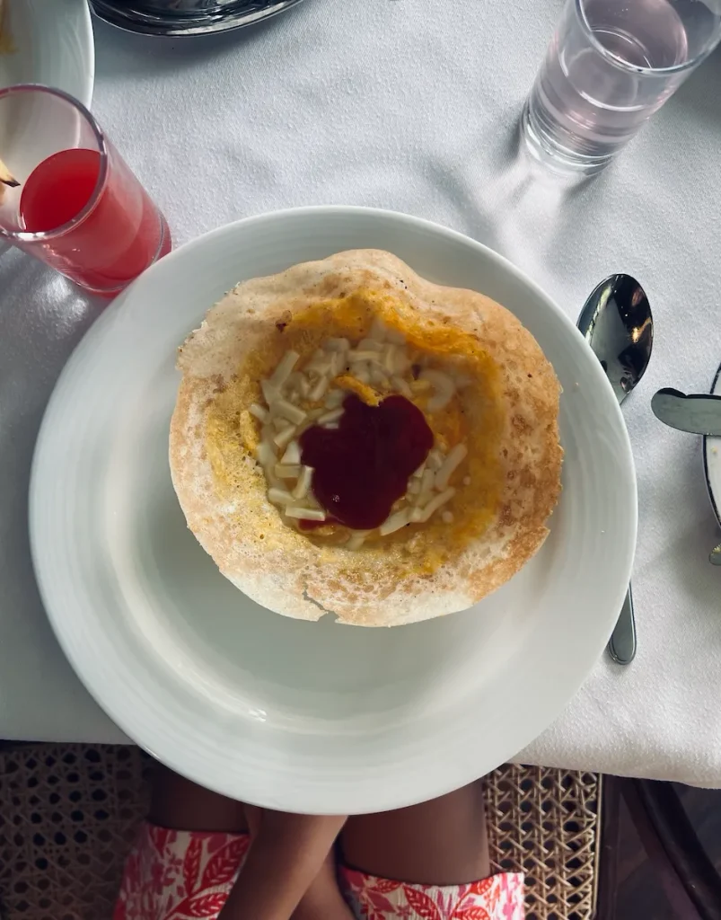 ヘリタンスカンダラマ子連れ宿泊記｜朝食ビュッフェスリランカ料理