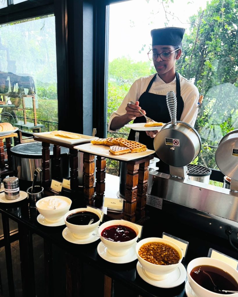 ヘリタンスカンダラマ子連れ宿泊記｜朝食ビュッフェ洋食