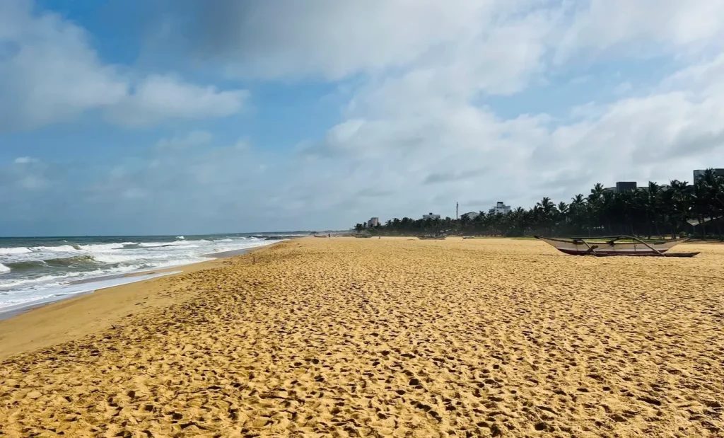 ジェットウィングビーチホテル前のビーチ