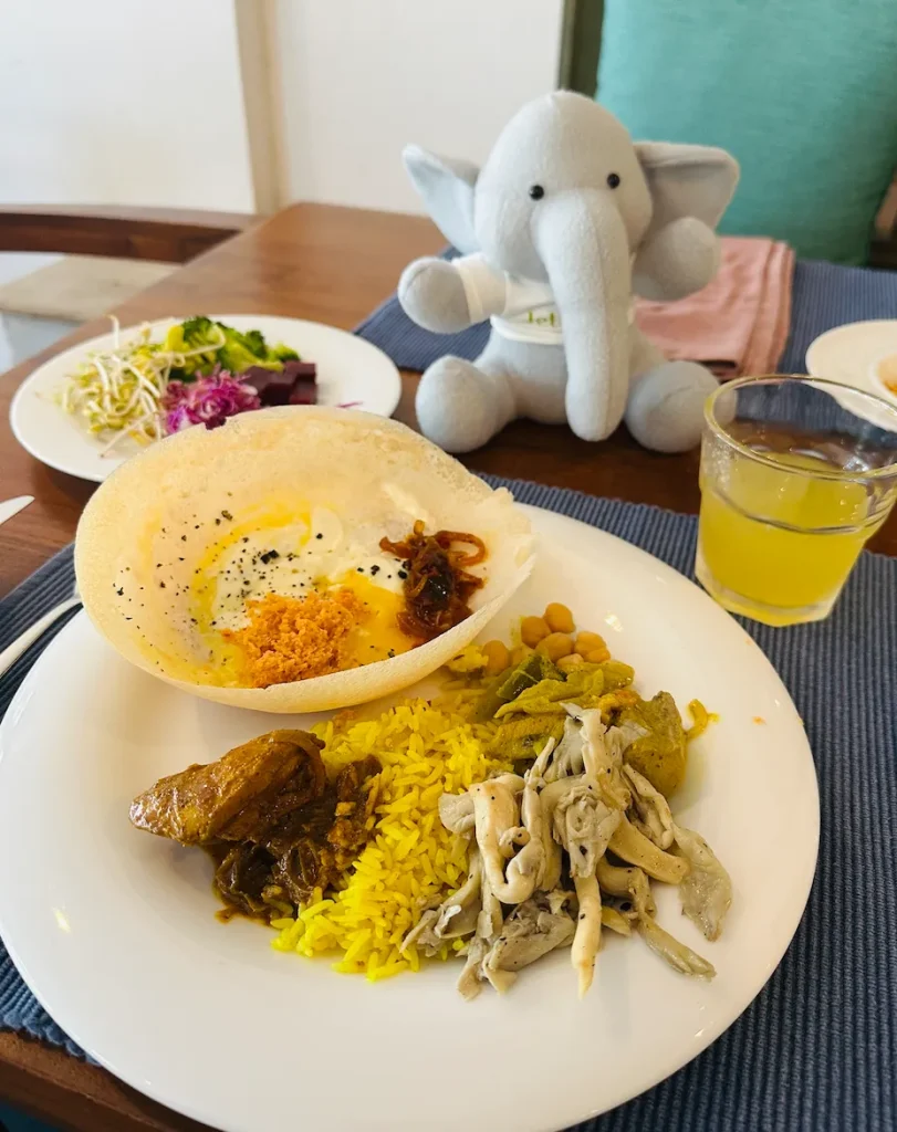 ジェットウィングブルーホテル宿泊記｜朝食ビュッフェ｜スリランカニゴンボ｜