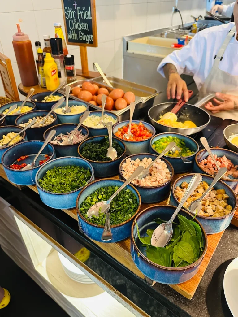 子連れにおすすめ!JWマリオット プーケット リゾート&スパ|朝食JWカフェ ビュッフェ 卵料理