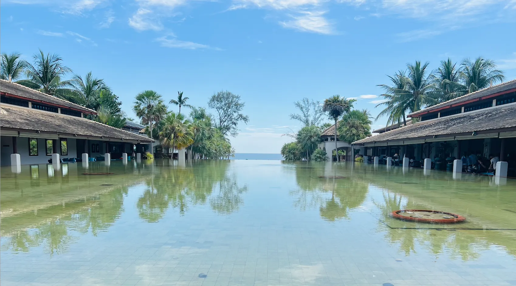 JWマリオットプーケットリゾート&スパ ロビーから見える景色