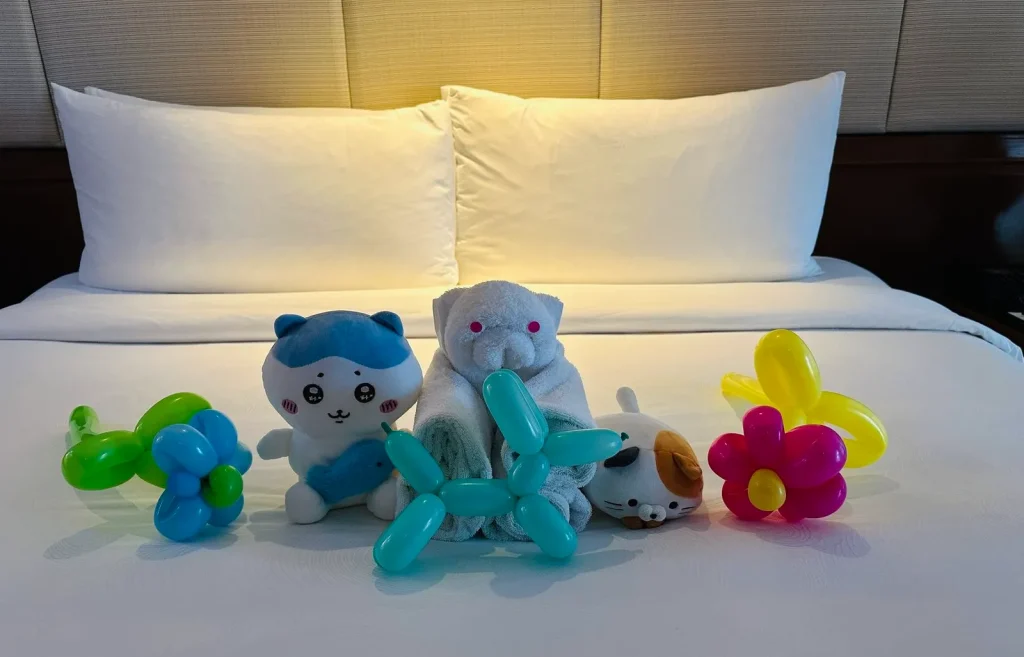 子連れにおすすめ!JWマリオット プーケット リゾート&スパ|ベッドメイキング