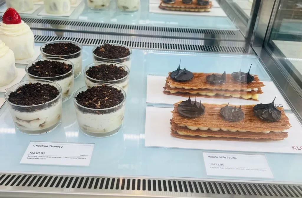 クアラルンプールのオススメベーカリー|KLCG Confectionery & Bakery, Medan Pasarケーキ