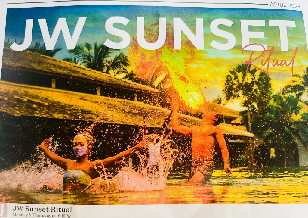 JWマリオットプーケットリゾート＆スパロビーバ伝統ダンス