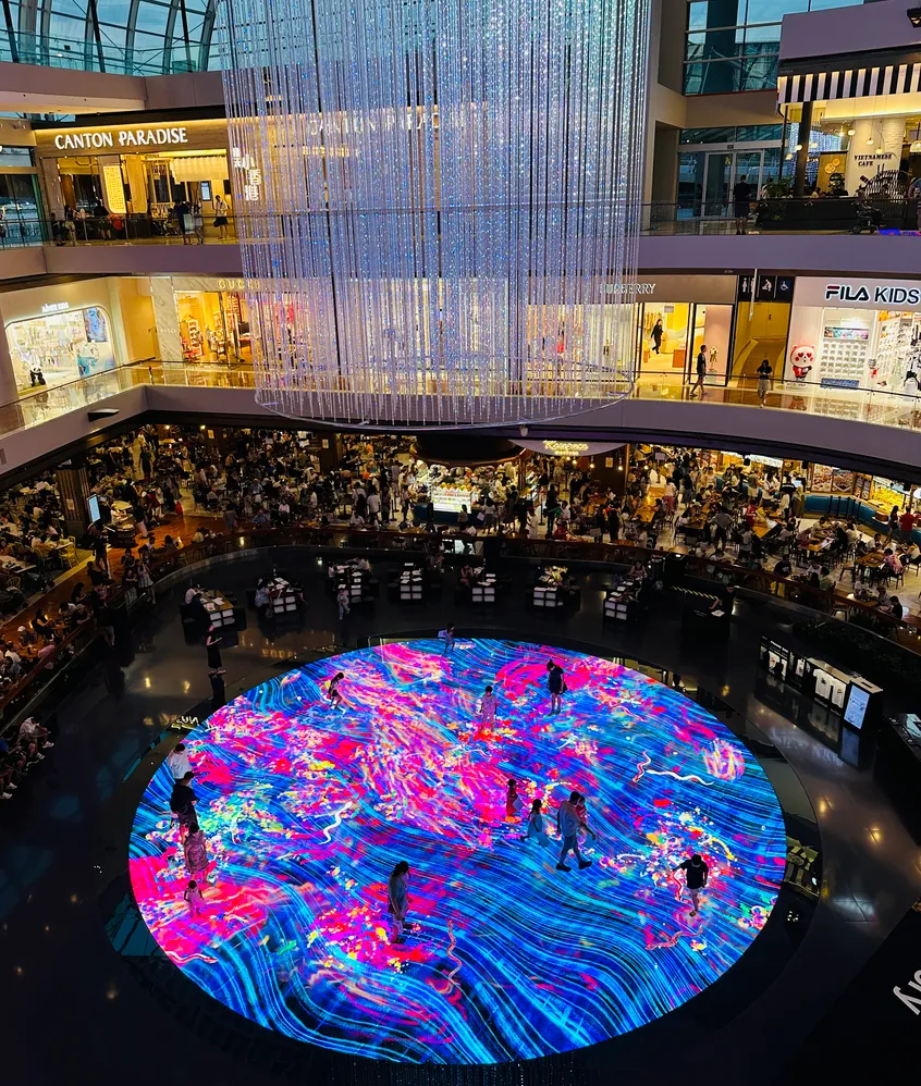 マリーナベイサンズショッピングモール