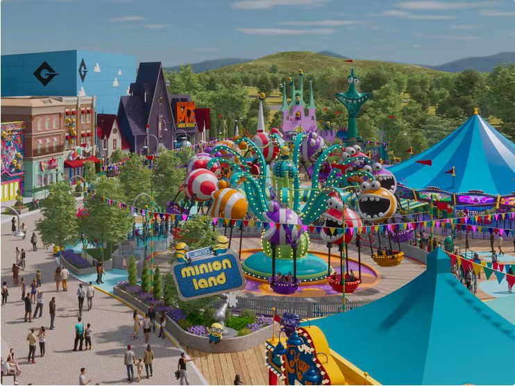 USSユニバーサルスタジオシンガポール|minion parkミニオンパーク Silly Swirly