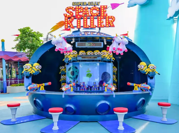 USSユニバーサルスタジオシンガポール|minion parkミニオンパーク 映画に出てくる射的