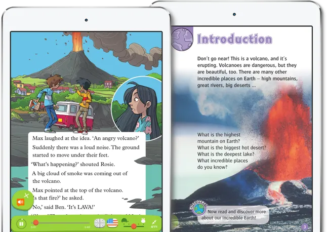 オックスフォードリーディングツリーの音声選択画面