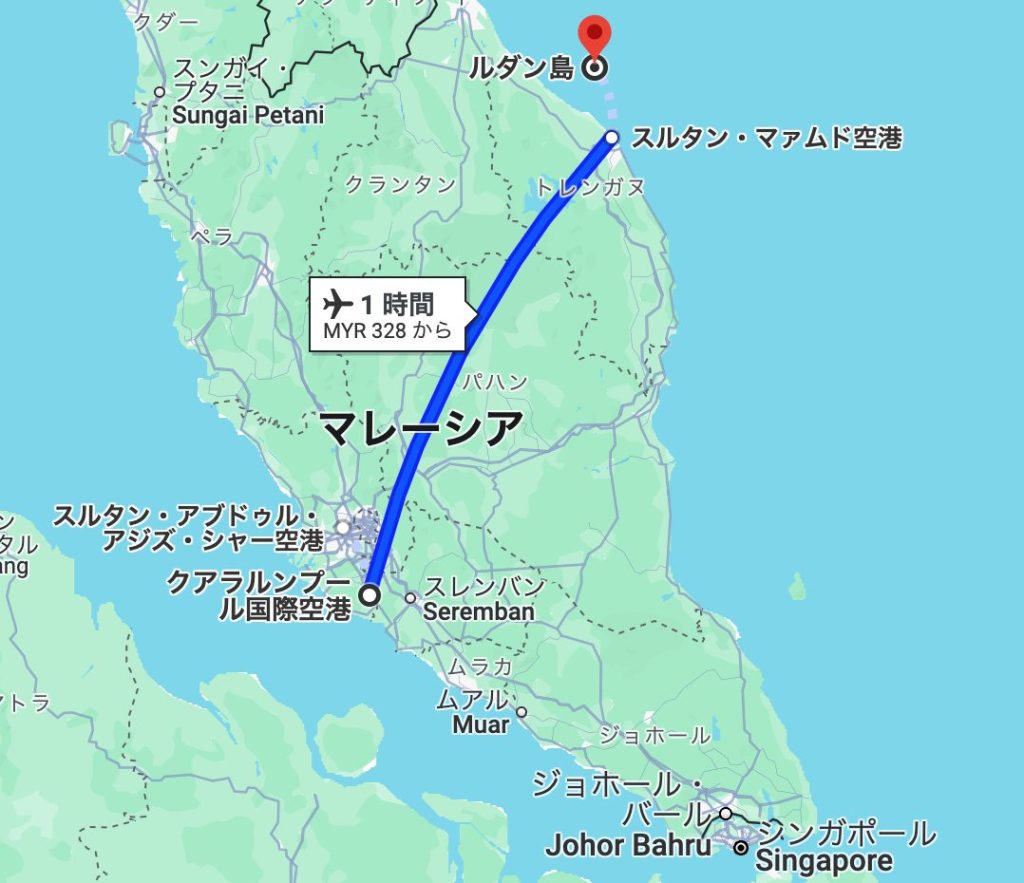 レダン島アクセス