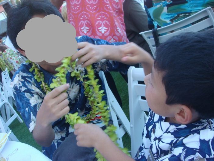 ロイヤルハワイアン　ルアウショー席