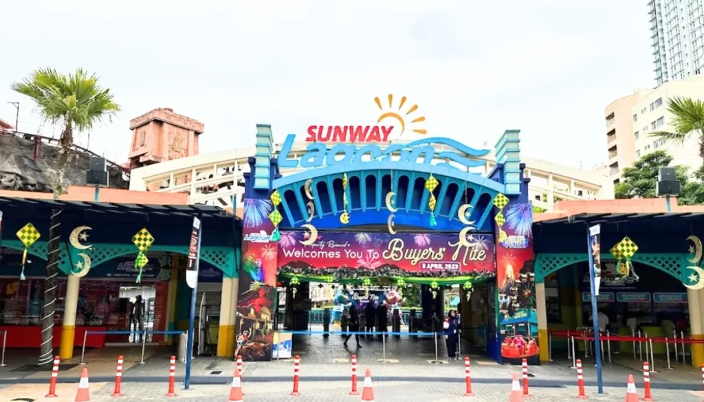 sunwaylagoonサンウェイラグーン入り口