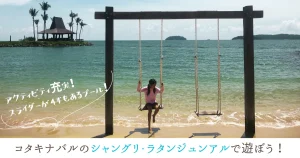 シャングリラタンジュンアルホテルで遊ぼう！