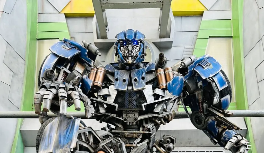 USSユニバーサルスタジオシンガポール|トランスフォーマーグリーティング